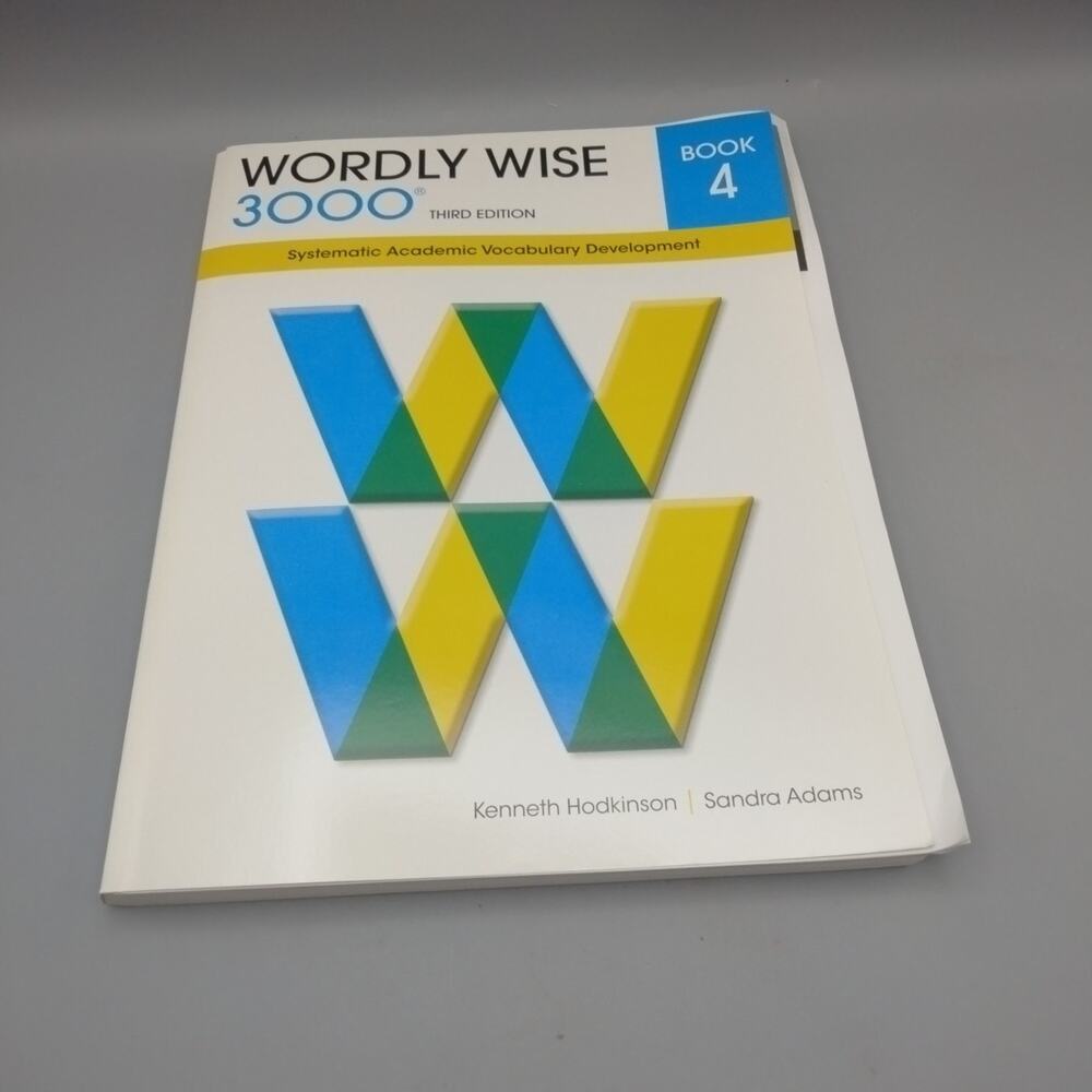 Wordly Wise 3000, Book 4, 2nd Edition with answer key